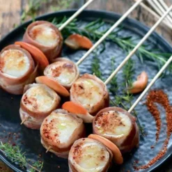 Bloc Couteaux Ovale Polypropylène Fibre Noire ARCOS Blanc