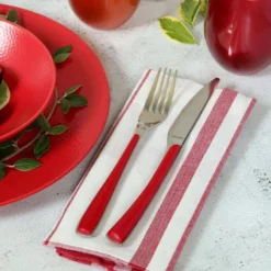 Bloc Couteaux Ovale Polypropylène Fibre Noire ARCOS Noir