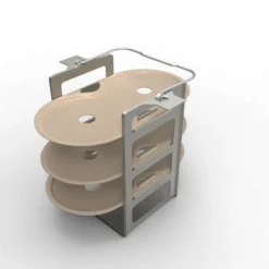 CASTELINE Poêle Grill Carrée Amovible Inox Multiply CRISTEL 30 Cm -Pas Cher Touche Cuisine Magasin casteline poele grill carree amovible inox multiply cristel 30 cm 2