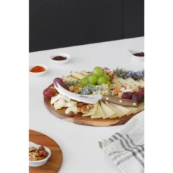 Desserte Plancha Mobile En Bois + Table Noire EMILE ENO -Pas Cher Touche Cuisine Magasin desserte plancha mobile en bois table noire emile eno 4