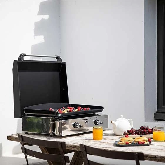 Entonnoir à Piston Sur Support Professionnel Tout Inox De BUYER 1 Entonnoir à Piston Sur Support Professionnel Tout Inox De BUYER