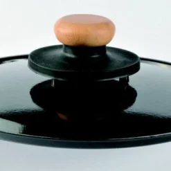 L´incroyable Cocotte Cookut Revêtement Céramique 24 Cm + Poignée Et Manique - Noir Graphite