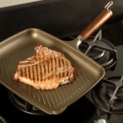 Plancha Gaz + Chariot + Capot Combo ENOSIGN 65 Bleu Navy -Pas Cher Touche Cuisine Magasin plancha gaz chariot capot combo enosign 65 bleu navy 11