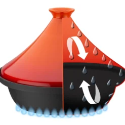 Presse à Biscuits Design MARCATO Rouge -Pas Cher Touche Cuisine Magasin presse a biscuits design marcato rouge 3 scaled